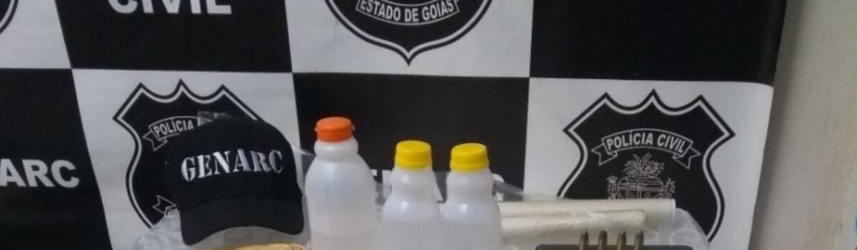Operação Pré-Carnaval apreende droga “Loló” em Águas Lindas