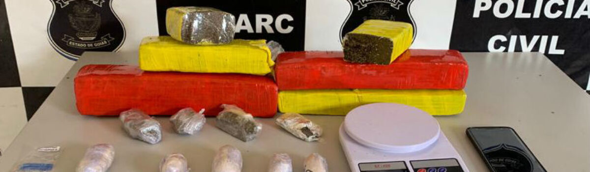 Universitários são presos em Catalão por tráfico de drogas