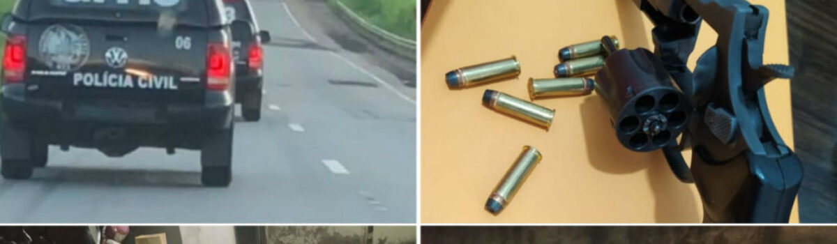 Polícia Civil prende autores de três homicídios em Edéia e Indiara