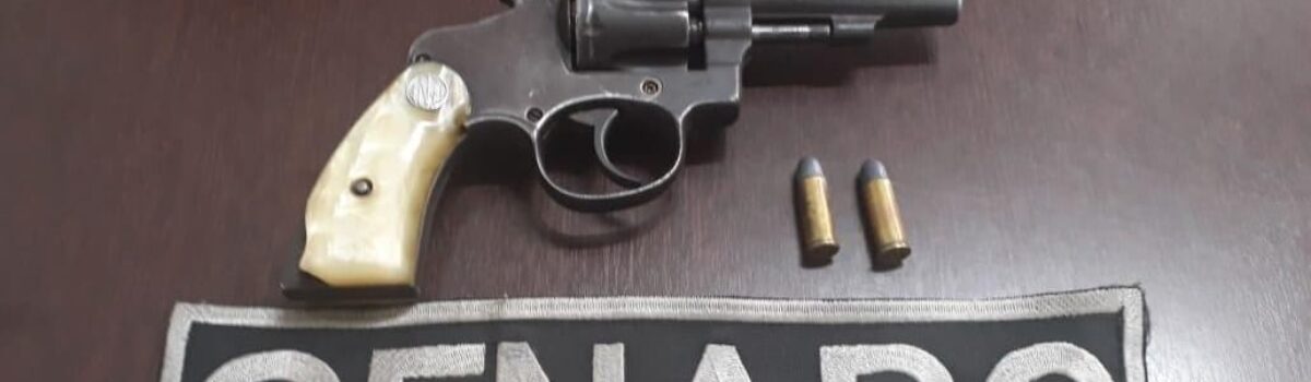 Homem é preso por posse de arma ilegal em bar, em Aparecida de Goiânia