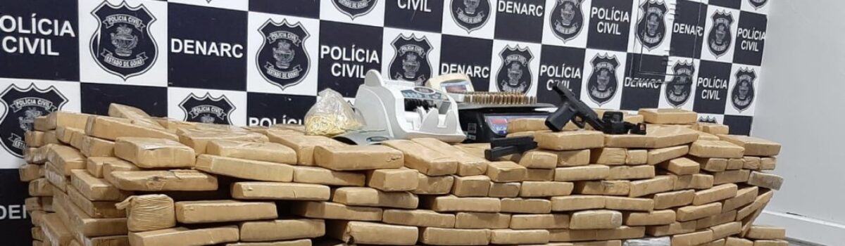 Denarc apreende meia tonelada de maconha em Goiânia