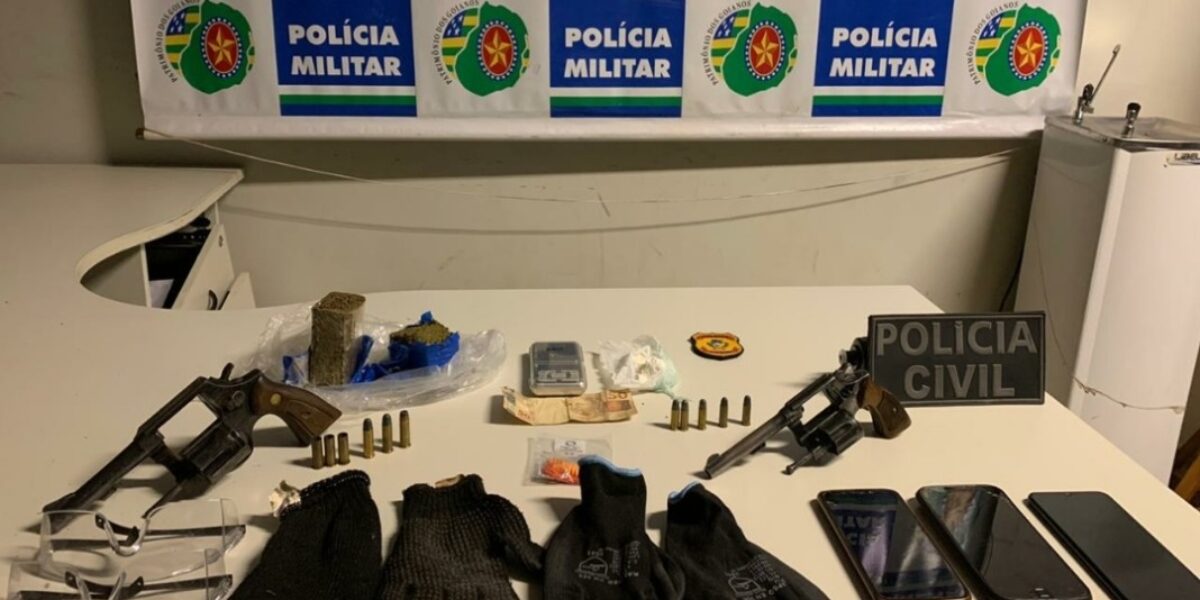 PC e PM confrontam com integrantes de associação criminosa especializada no roubo de veículos no Entorno