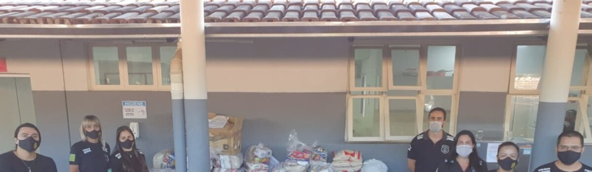 CGF faz campanha e arrecada mantimentos para doação à Paróquia Sagrada Família