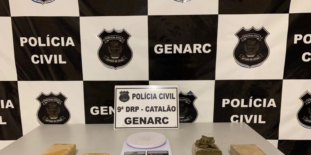 Dois suspeitos de tráfico são presos e Catalão