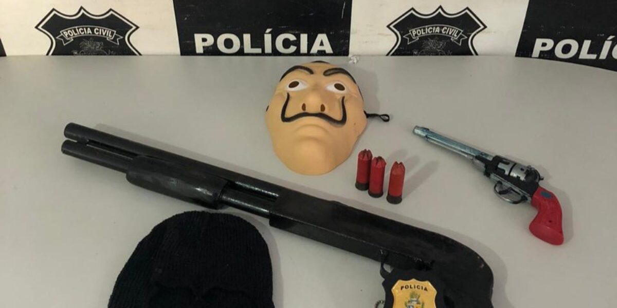 Preso em Valparaíso suspeito com espingarda caseira