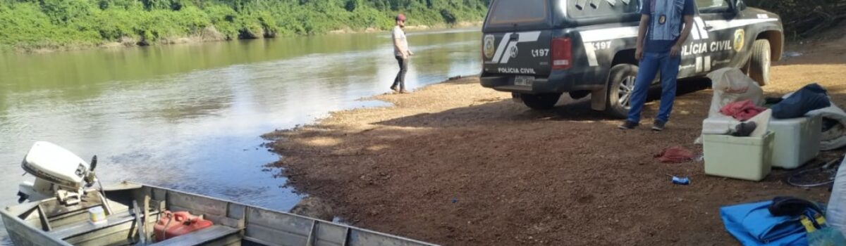 Polícia Civil recupera canoa e motor furtados em assentamento de Bonópolis
