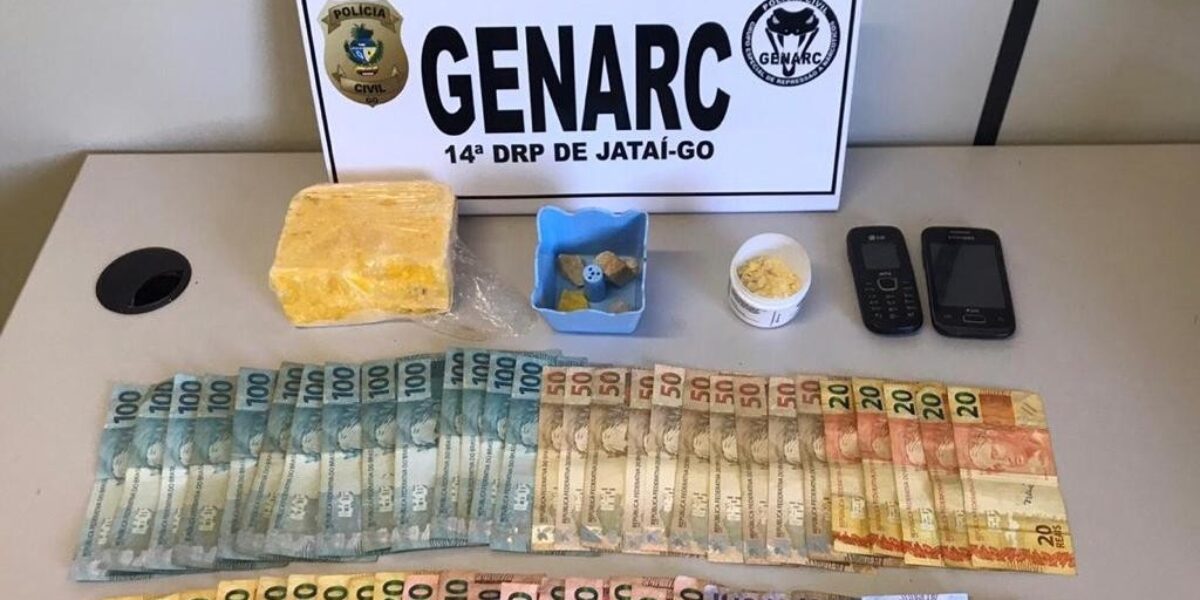 Polícia Civil fecha ponto de tráfico em Jataí