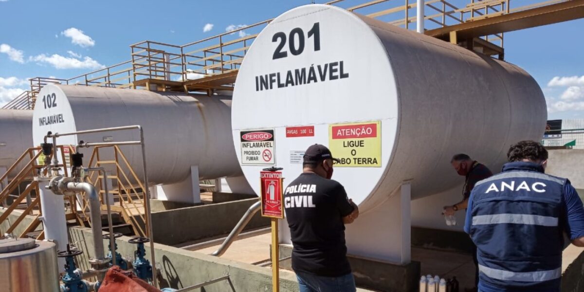 Decon, Anac e ANP verificam suspeita de gasolina de aviação adulterada