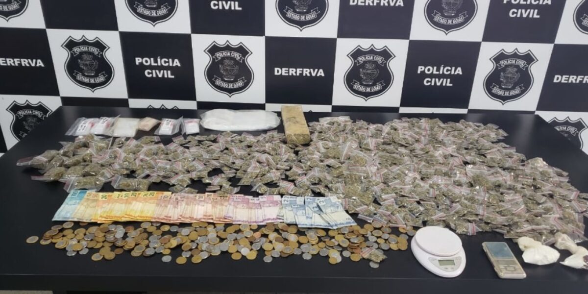 Polícia Civil prende casal que escondia droga no quintal