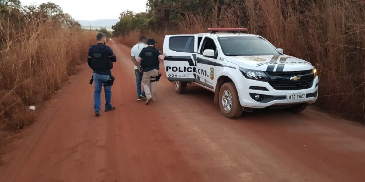 Foragido da Justiça por roubo é preso na GO-484, em Formosa