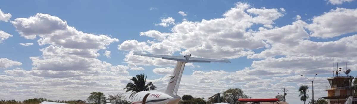Preso por roubo de combustíveis, jovem é transportado de avião de Itumbiara para o DF