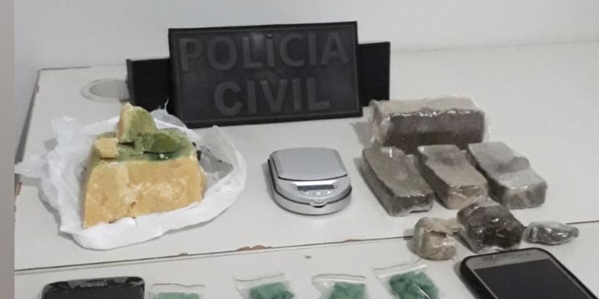 Dois investigados são presos em Abadia de Goiás por tráfico