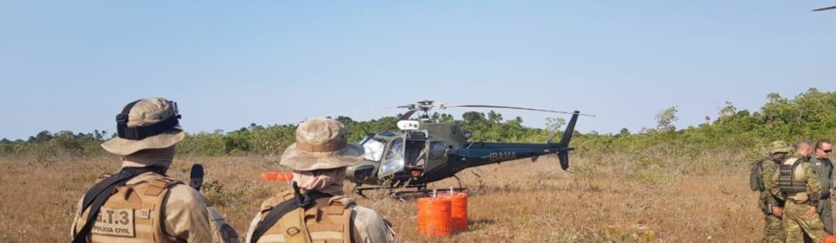 Polícia Civil de Goiás participa de operação contra garimpo ilegal em aldeia indígena da Amazônia