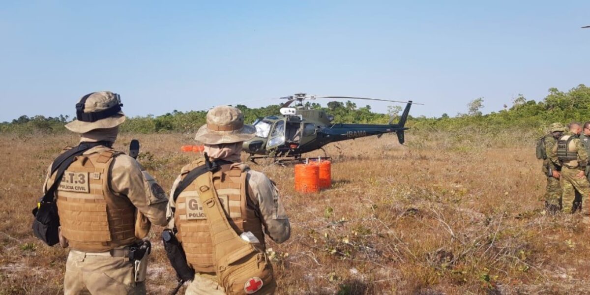 Polícia Civil de Goiás participa de operação contra garimpo ilegal em aldeia indígena da Amazônia