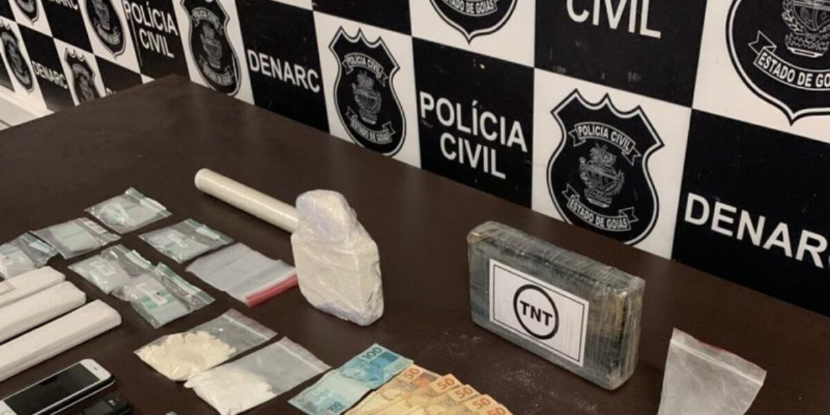 Polícia Civil, por meio da Denarc, prende estudante de medicina suspeito de tráfico de drogas