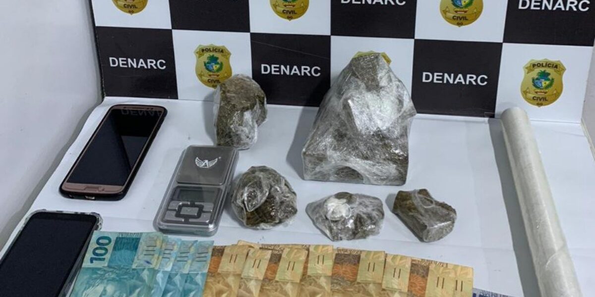 Suspeito de tráfico é preso pela Denarc, pela segunda vez, em menos de cinco meses