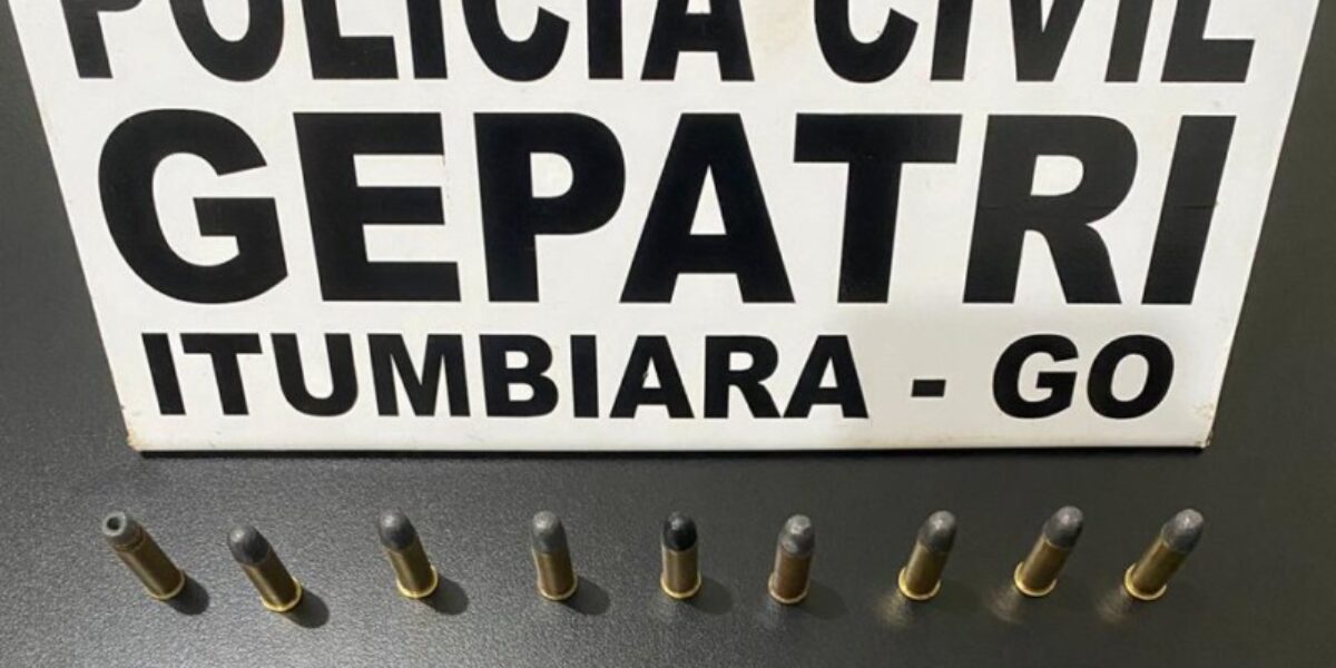 Homem é preso em Itumbiara por posse de arma e munições