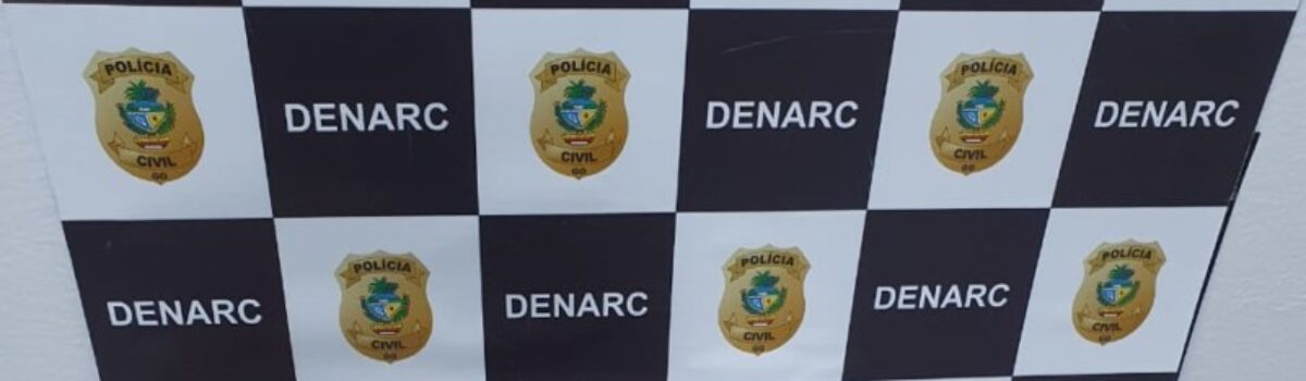 Denarc prende casal suspeito de tráfico em Aparecida
