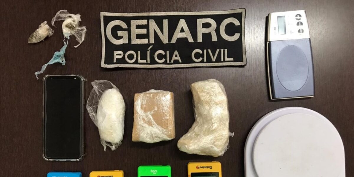 Genarc de Aparecida apreende menor com drogas no American Parque