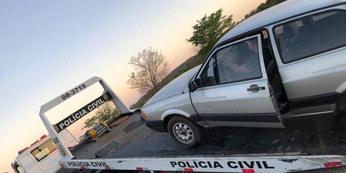 DERFRVA recupera em Bonfinópolis carro subtraído