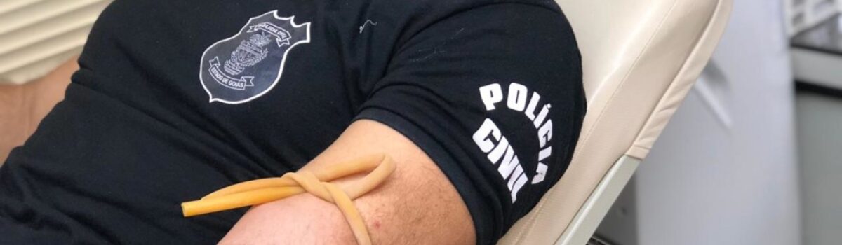 Polícia Civil realiza 2ª Campanha de Doação de Sangue