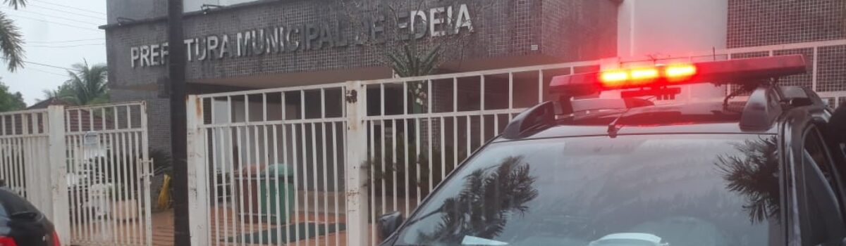 Operação Mestre de Obras: Polícia Civil faz 14 buscas e cumpre afastamento de 09 servidores da Prefeitura de Edeia