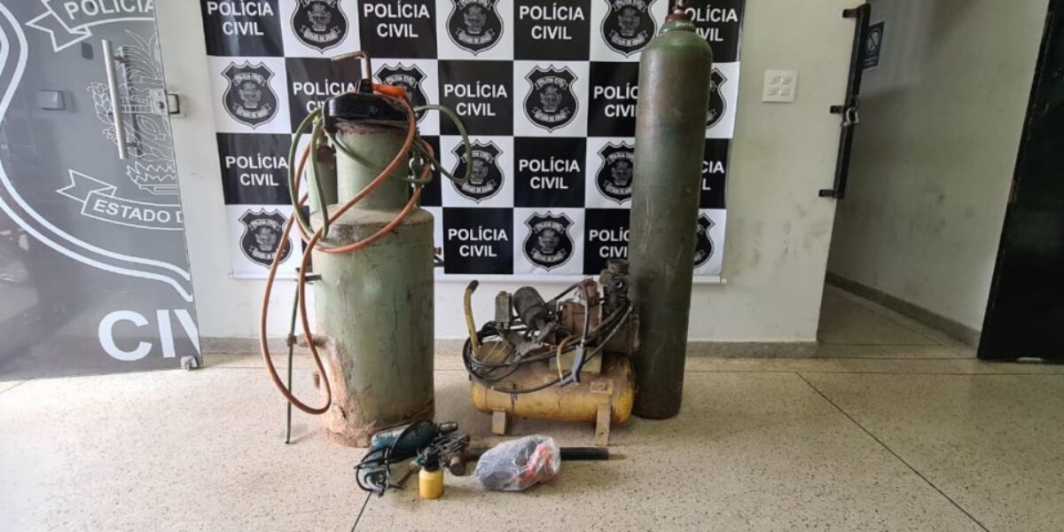 Delegacia de Jaraguá recupera objetos furtados de oficina