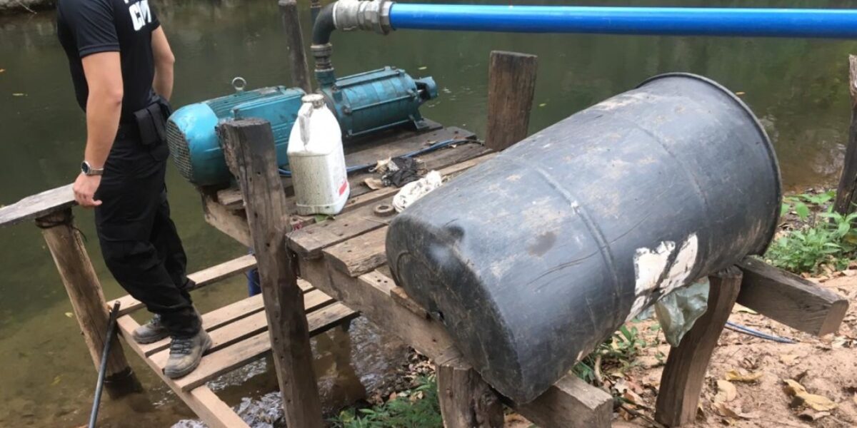 Polícia Civil prende suspeito de furto de energia em povoado da região de Posse