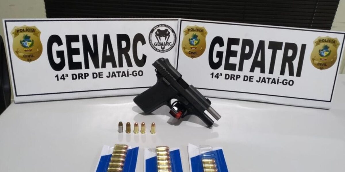 Genarc e Gepatri recuperam arma de fogo furtada e efetuam prisões na Operação Incessante