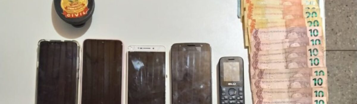 Polícia Civil prende suspeito de homicídio ocorrido em Posse; o alvo também foi preso por posse de arma de fogo