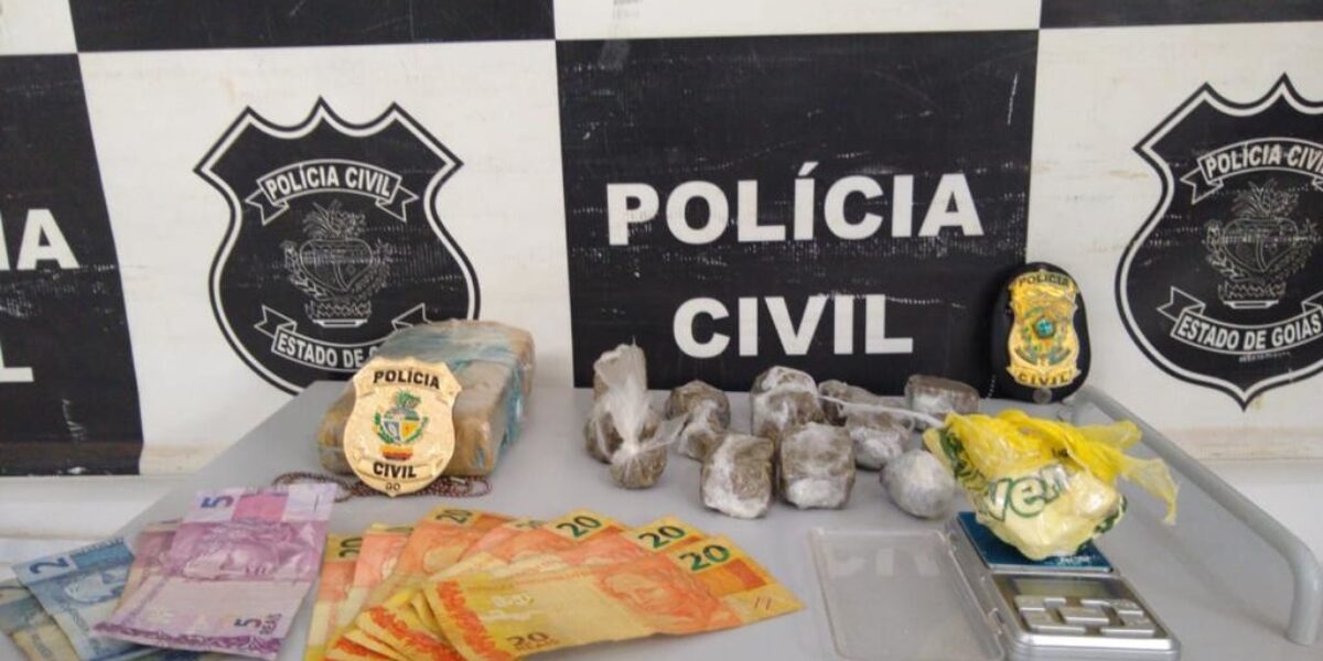 Homem é preso em flagrante por tráfico de drogas e resistência em Valparaíso