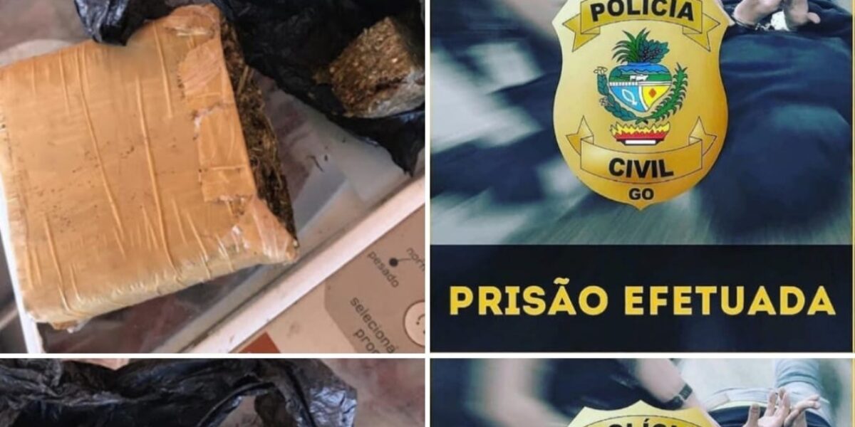 GIH de Águas Lindas prende suspeito de tráfico no Jd. Barragem V