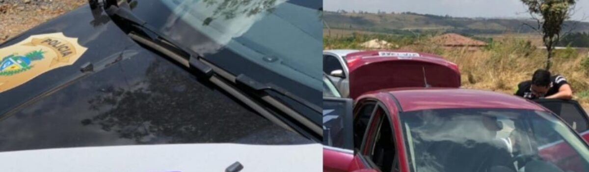 Casal é preso suspeito de tráfico em Águas Lindas; drogas foram encontradas em veículo