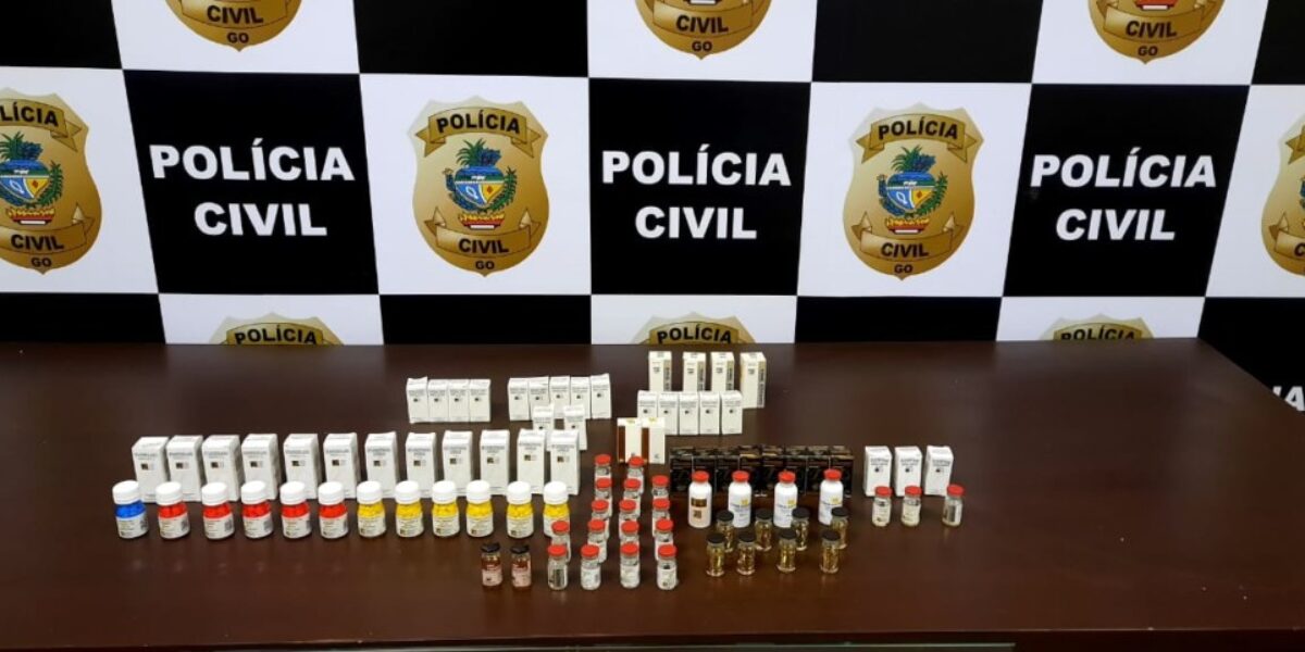 Personal trainer é preso em Aparecida de Goiânia pela PCGO por suspeita de venda de anabolizantes