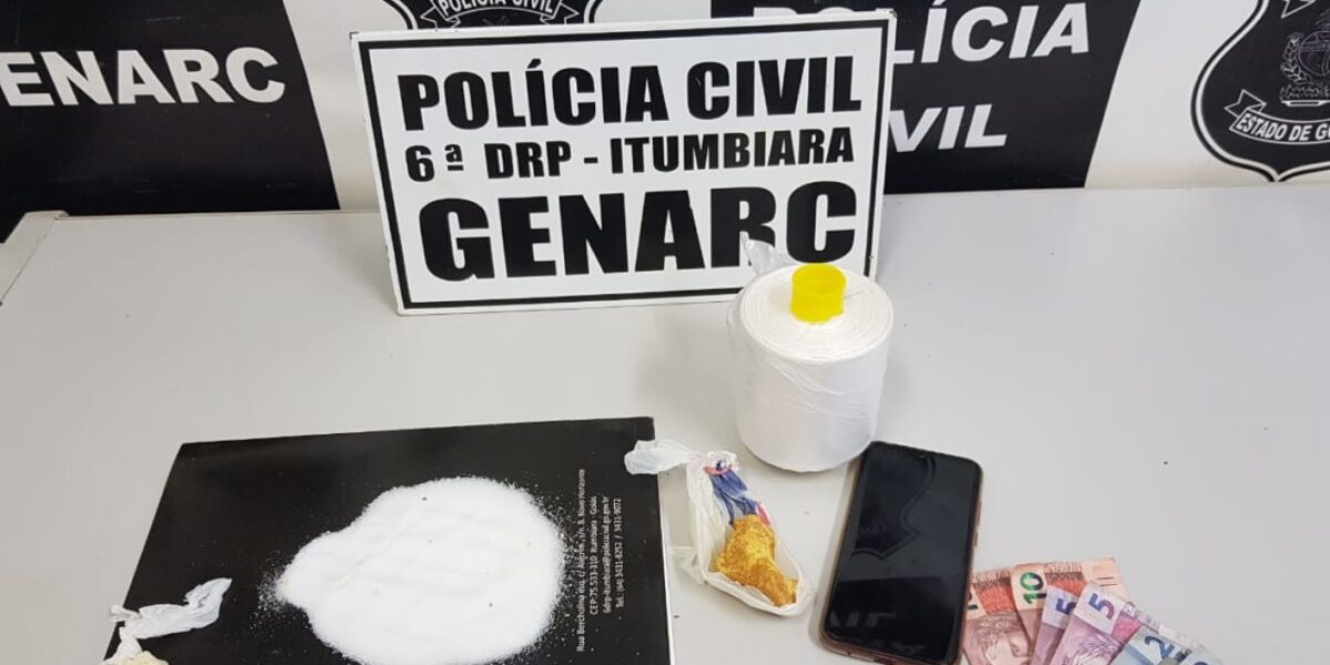 Velha conhecida da Polícia Civil, mulher é presa outra vez em Itumbiara