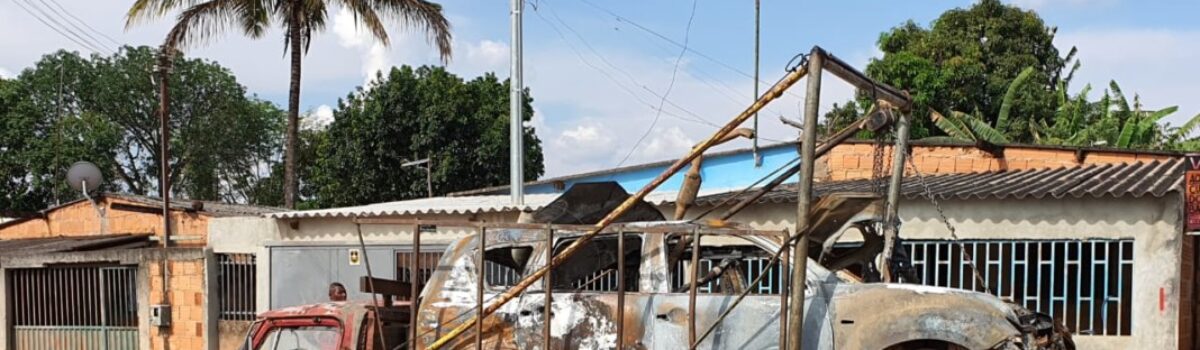 Gepatri de Luziânia prende em flagrante suspeito de furto de veículo