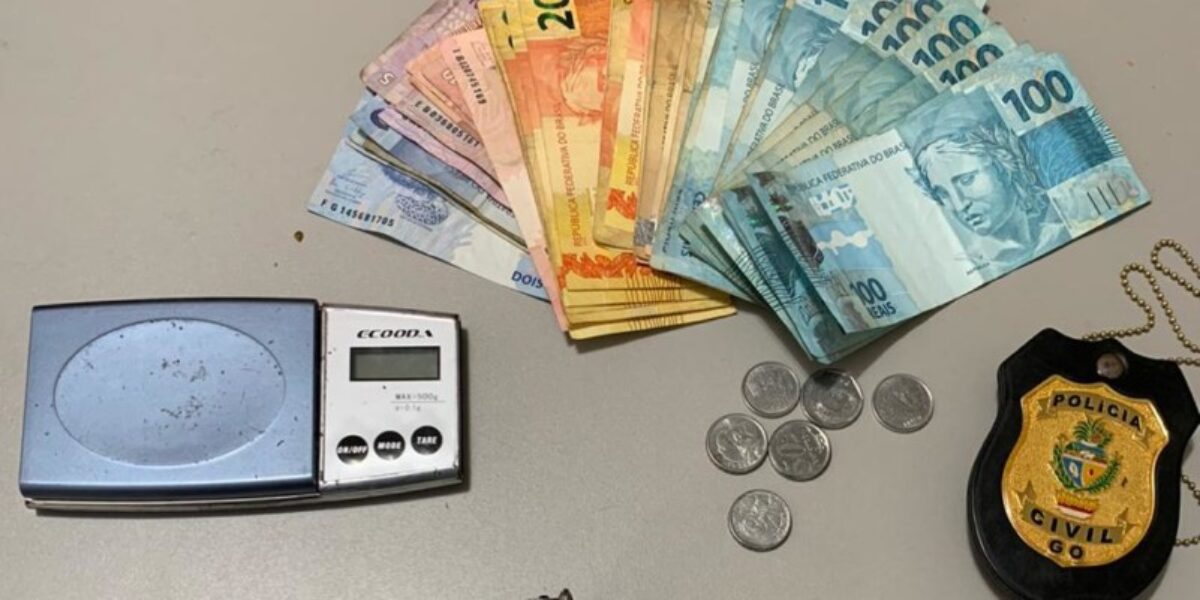 Polícia Civil prende em flagrante suspeito de homicídio tentado e tráfico em Mineiros