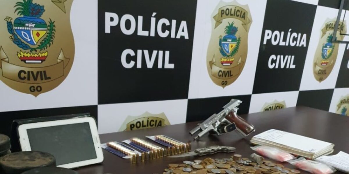 Autor de tráfico de drogas e outros crimes é preso pela Denarc em Aparecida de Goiânia