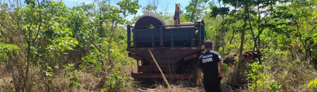 DP de Bom Jesus de Goiás recupera veículo roubado; motorista foi feito refém