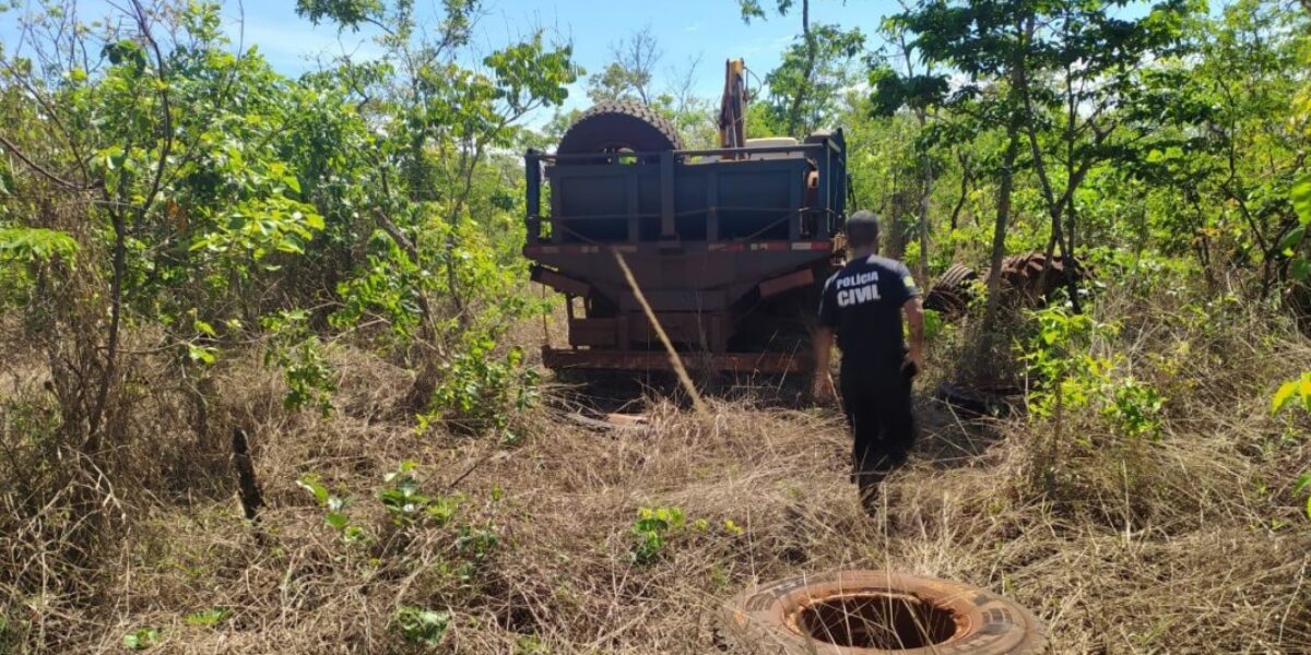 DP de Bom Jesus de Goiás recupera veículo roubado; motorista foi feito refém
