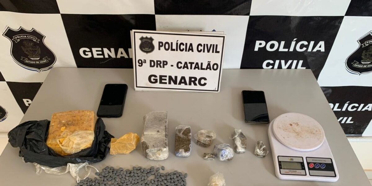 Mulher é presa em flagrante suspeita de tráfico de drogas em Catalão