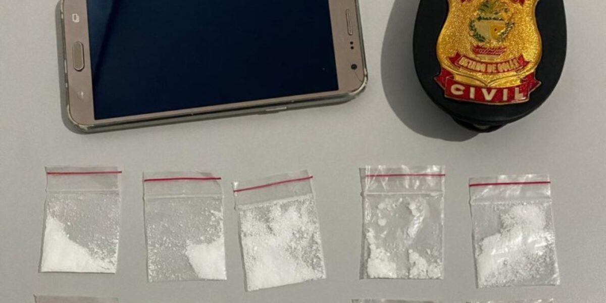 Polícia Civil apreende menor por suspeita de ato infracional análogo a tráfico de drogas em Porangatu