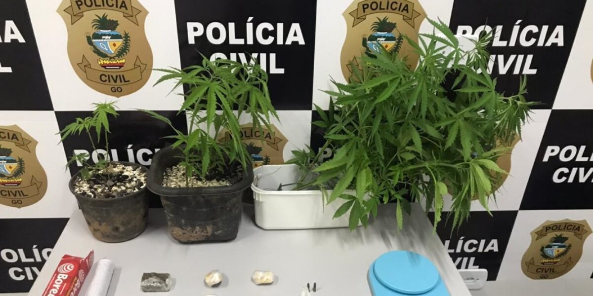 Polícia Civil apreende adolescente com drogas e Munições em Morrinhos