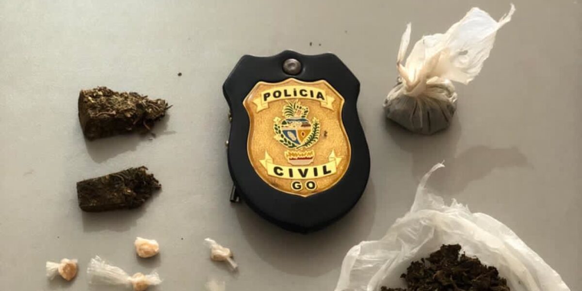 DP de Mineiros prende em flagrante por tráfico de drogas homem que já era investigado por tentativa de homicídio