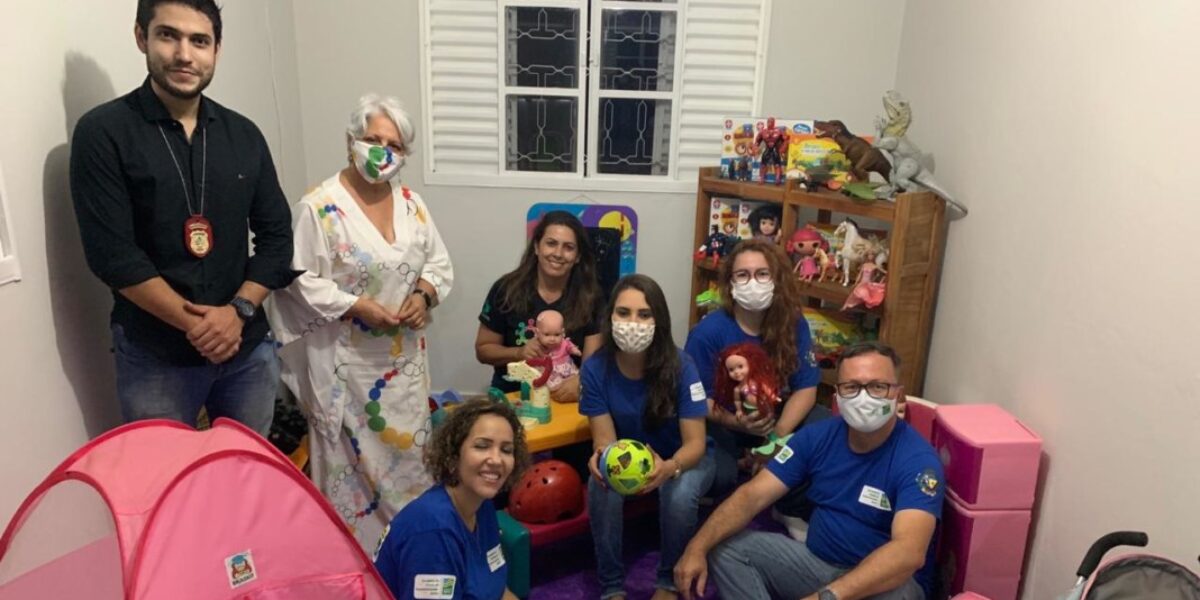 DP de Alto Paraíso inaugura sala de escuta especializada para atender crianças e adolescentes
