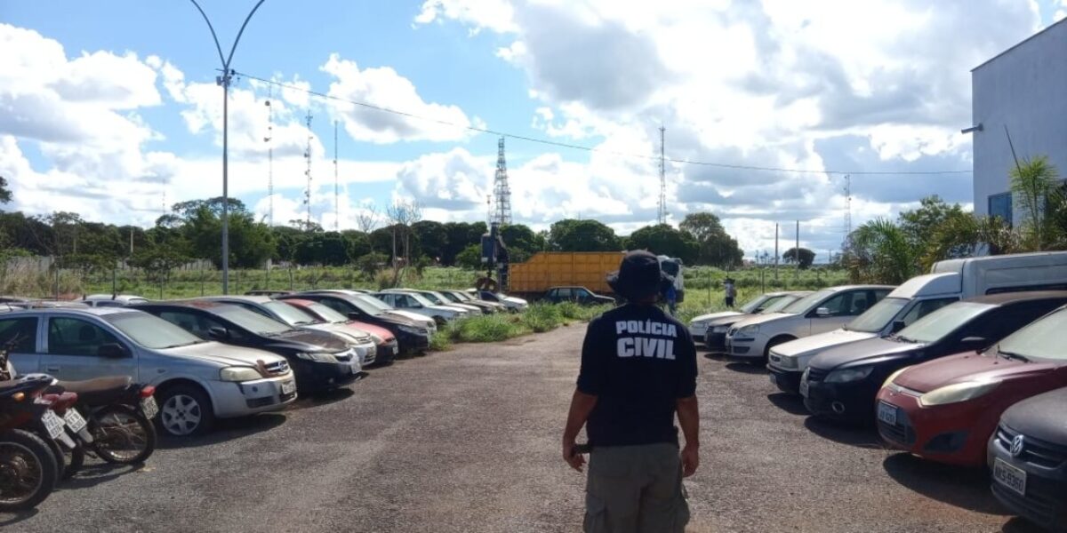 Delegacia Regional de Anápolis realiza Operação Esvazia Pátio