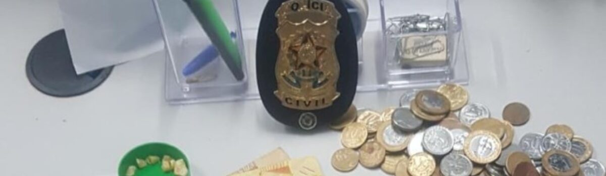 Homem é preso em Águas Lindas por tráfico de drogas e maus tratos aos animais