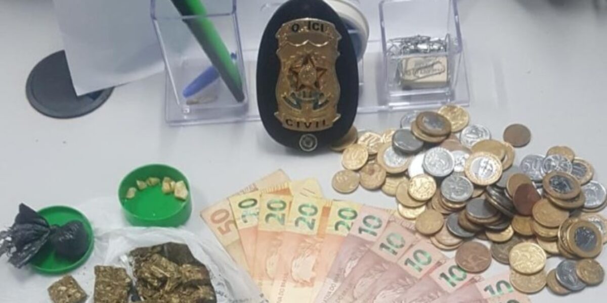 Homem é preso em Águas Lindas por tráfico de drogas e maus tratos aos animais