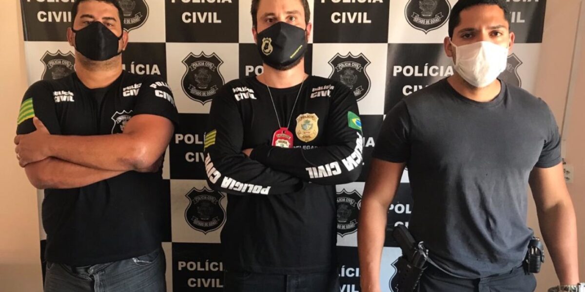 Polícia Civil cumpre prisão preventiva de investigado por roubo em Iaciara; autor tem extensa ficha criminal
