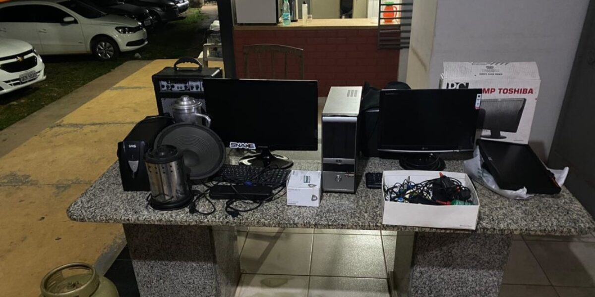 Polícia Civil prende autores de furtos em escolas